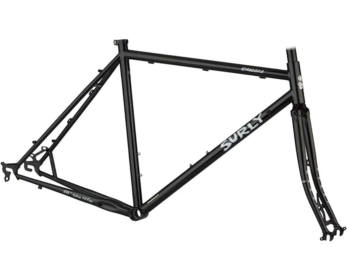 Surly Straggler Frameset (Gloss Black) (650b) (52cm)